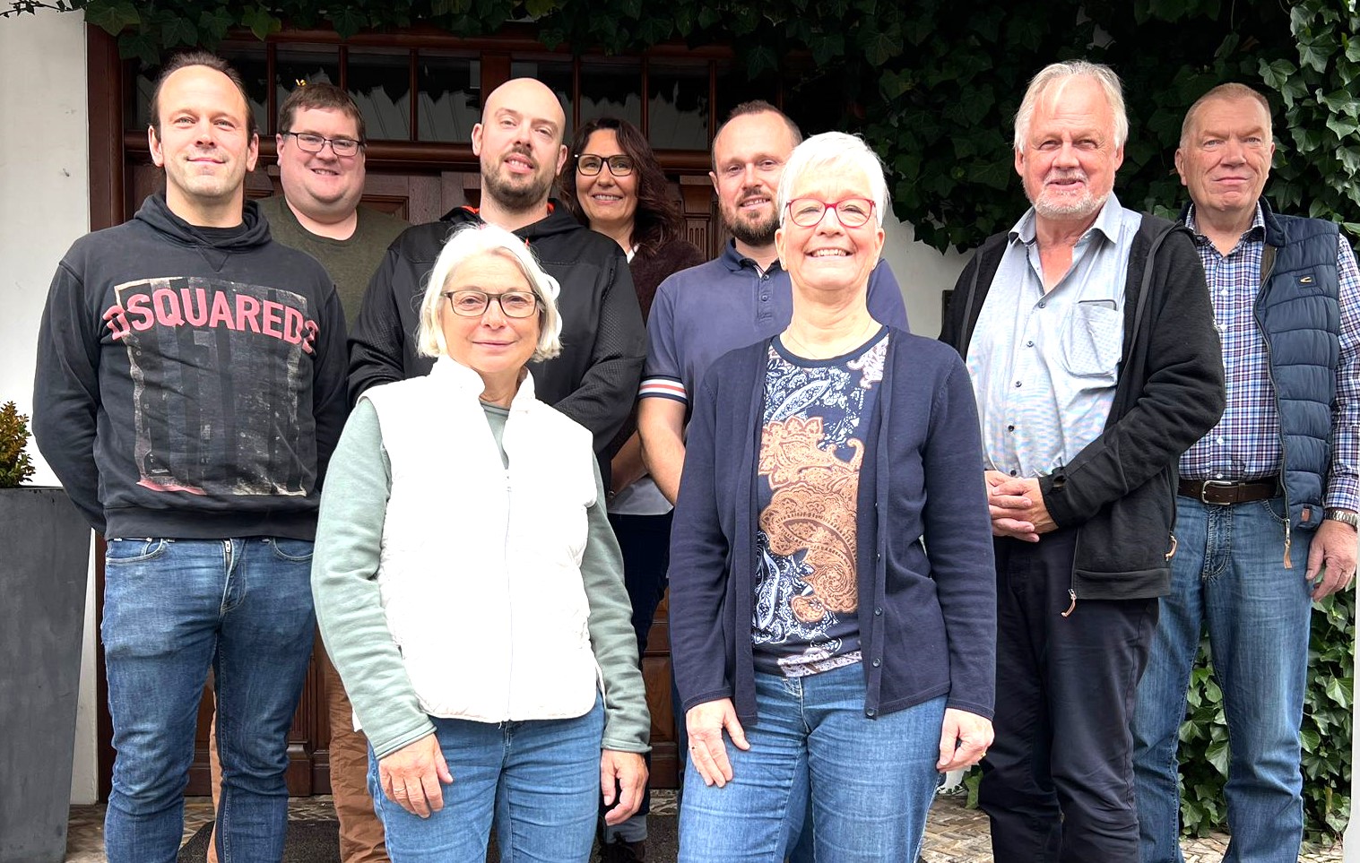 Fhrungsteam der CDU-Fraktion Vorn rechts Beke Schulenburg.